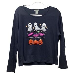 Selma Cury whimsical Halloween top. Size XL